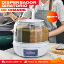 DISPENSADOR ORGANIZADOR GIRATORIO DE GRANOS Y ARROZ